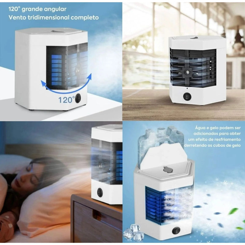 Mini Portable Air Conditioning with LED-Individual Air Conditioning for Efficient Cooling and Custom Comfort