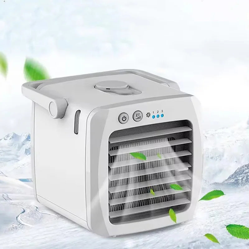 Air Cooler Portable Mini Personal Humidifier Purifier Desktop Cooling Fan Air Conditioner For Office Home