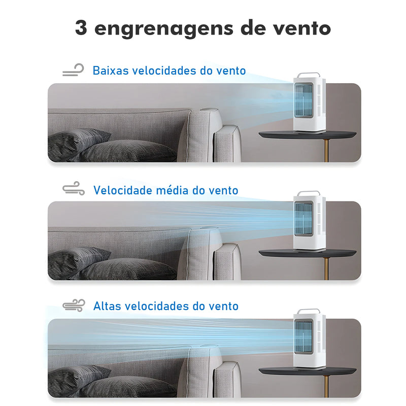 Portable Air Conditioning, Portable Air Conditioning, Mini Air Conditioning, Air Cooler, Mini Portable Air Conditioner, From Brazil