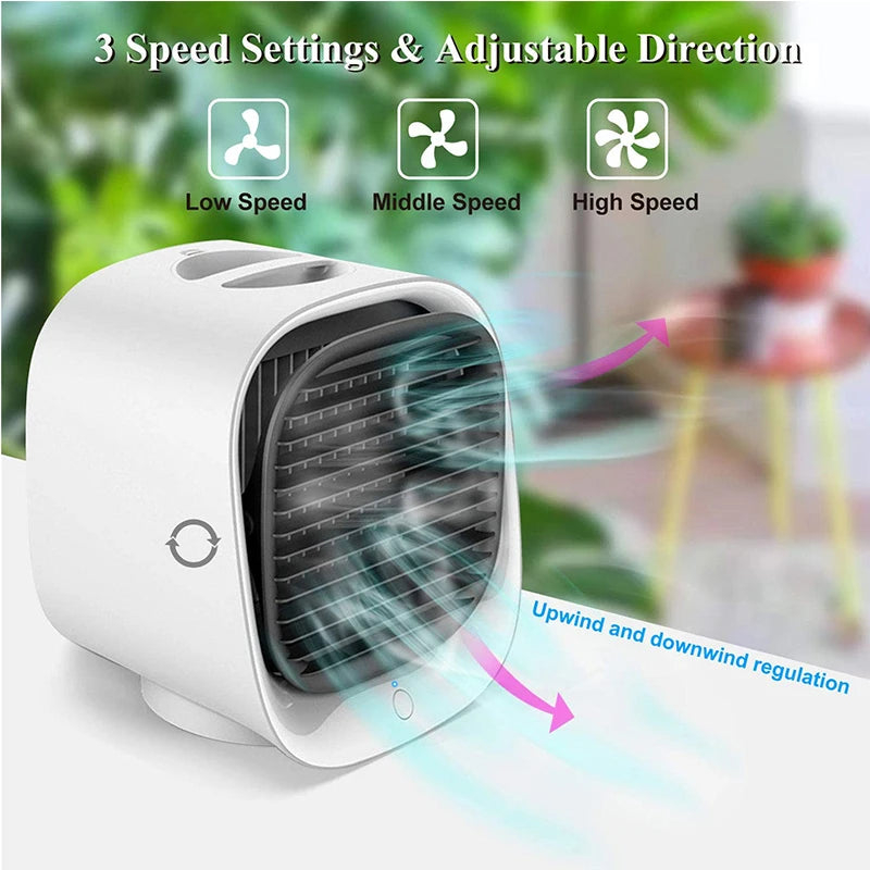 Hot Sale Usb Plug-In Electric Cooling Fan Spray Cooling Fan With Ice Water Portable Office Personal Small Air Cooler